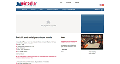 Desktop Screenshot of intellaliftparts.com