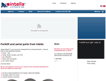 Tablet Screenshot of intellaliftparts.com
